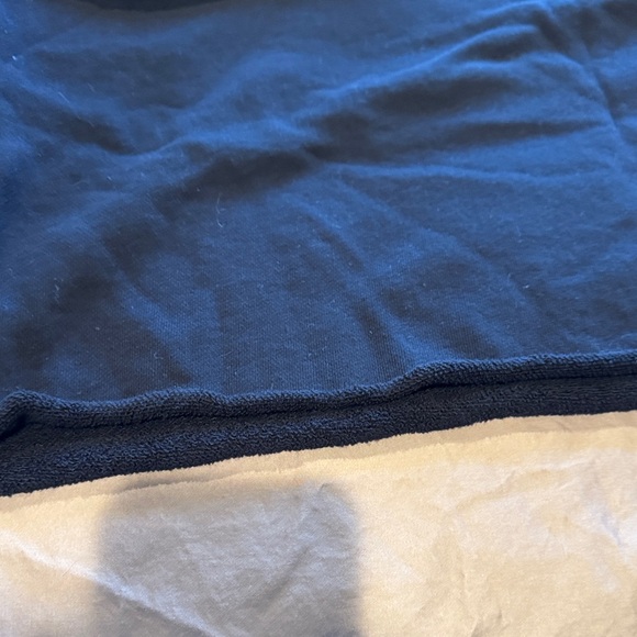 Eileen Fisher Black Terry Midi Dress - Picture 4 of 5